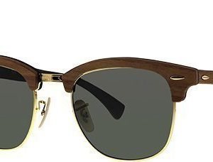 Ray-Ban RB3016M-118158 Clubmaster Wood Polarized aurinkolasit