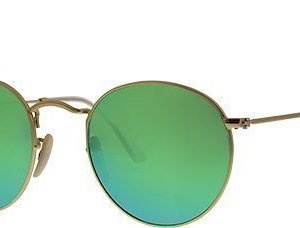 Ray-Ban RB3447-112P9 Round Metal Polarized aurinkolasit