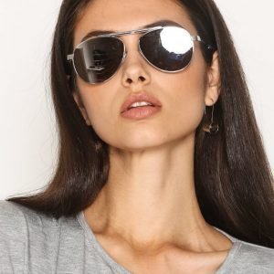 River Island Aviator Sunglasses Aurinkolasit Hopea