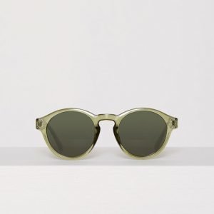 River Island Plastic Round Sunglasses Aurinkolasit Khaki